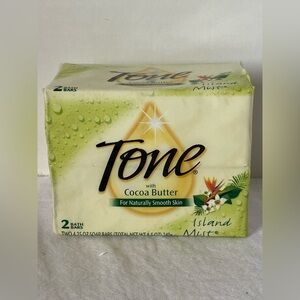 (2pack) Tone Soap Bars With Cocoa Butter.  Island Mist. Discontinued
